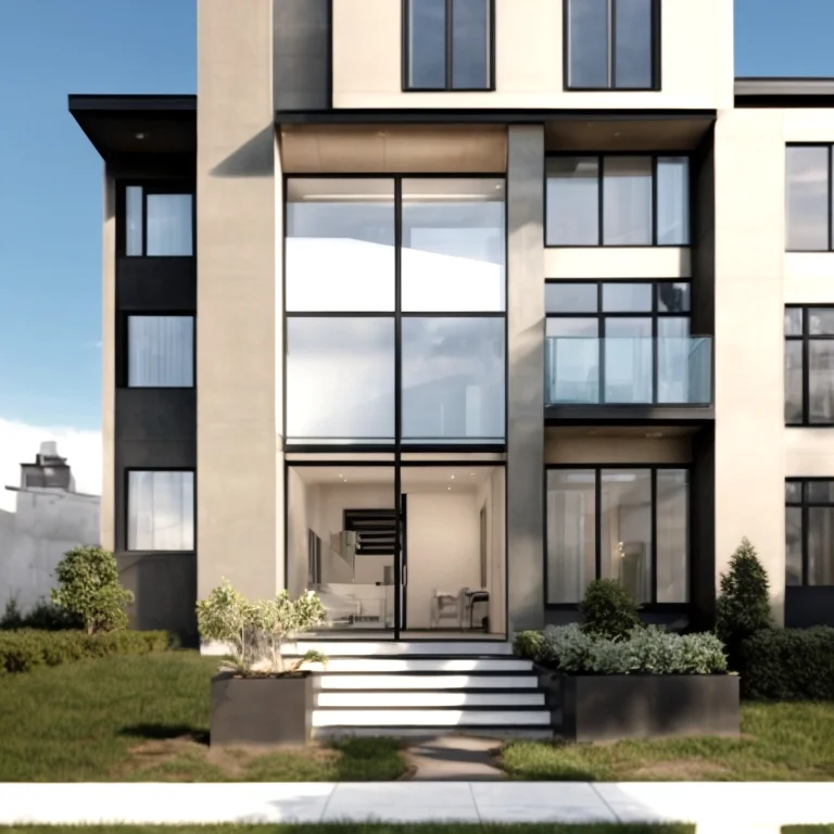 Luxuriöse Stadtwohnung mit moderner Architektur